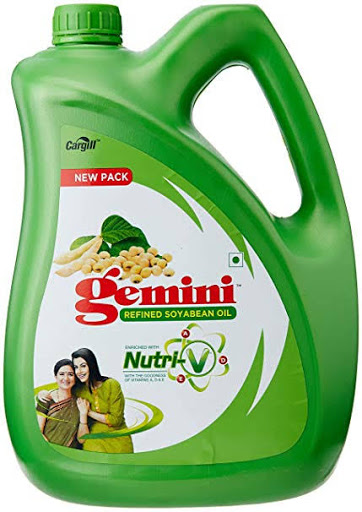 Gemini Soyabeen Oil 5 L